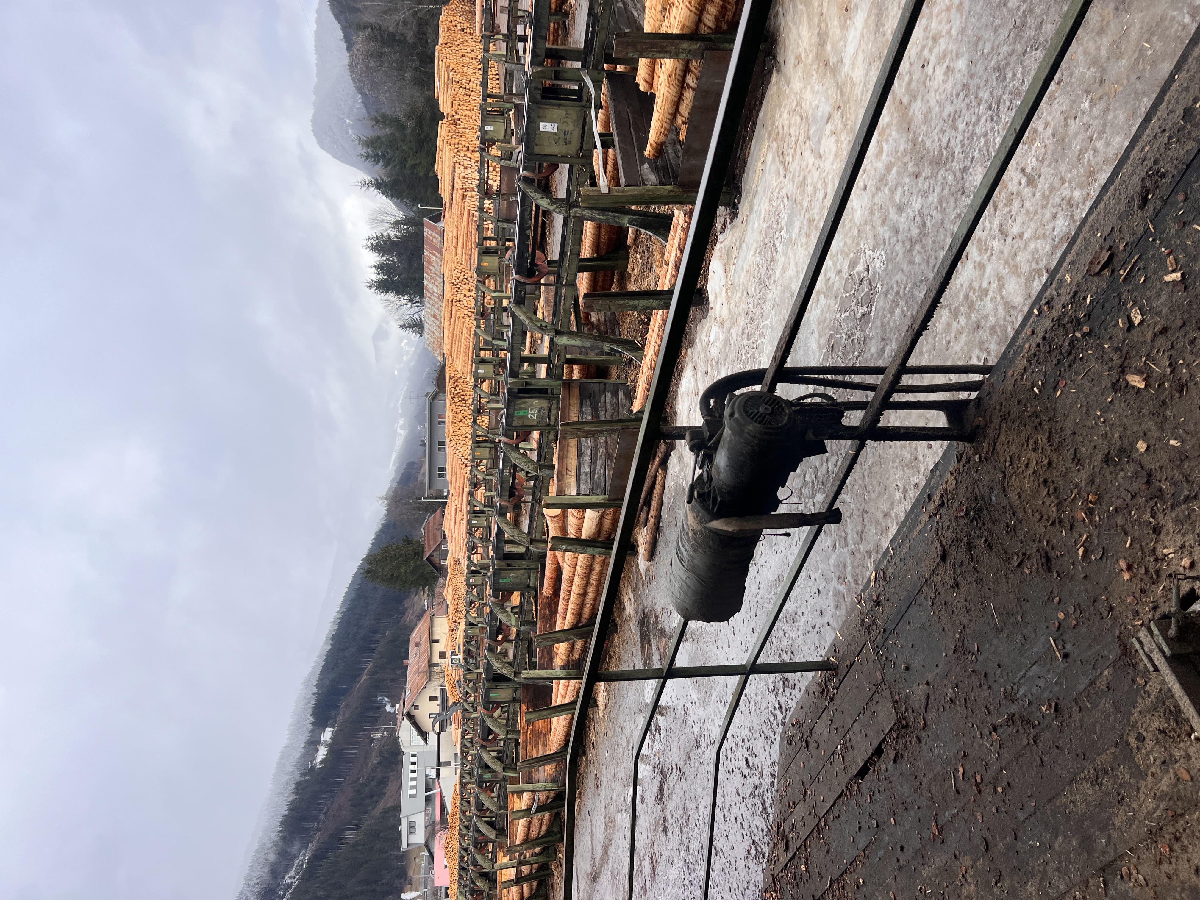 Log sorting plant with debarker - Image 11