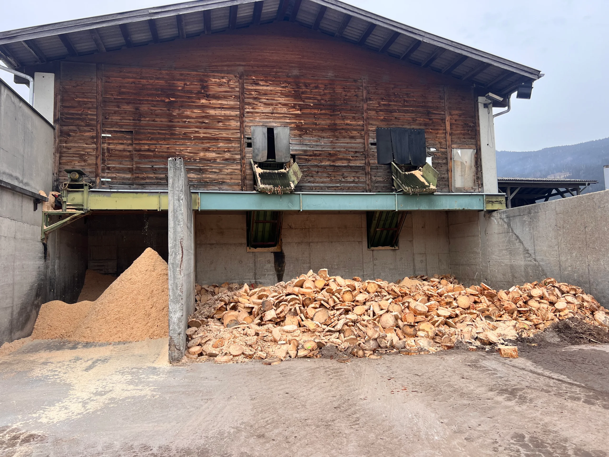 Log sorting plant with debarker - Image 17